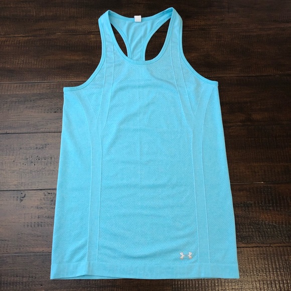 Blue Under Armour Racerback Tank Top 